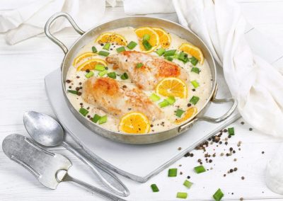 Creamy Lemon Chicken Casserole