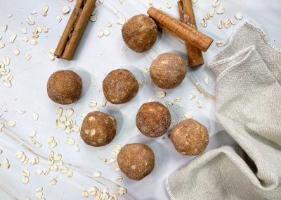 Churro Protein Bites