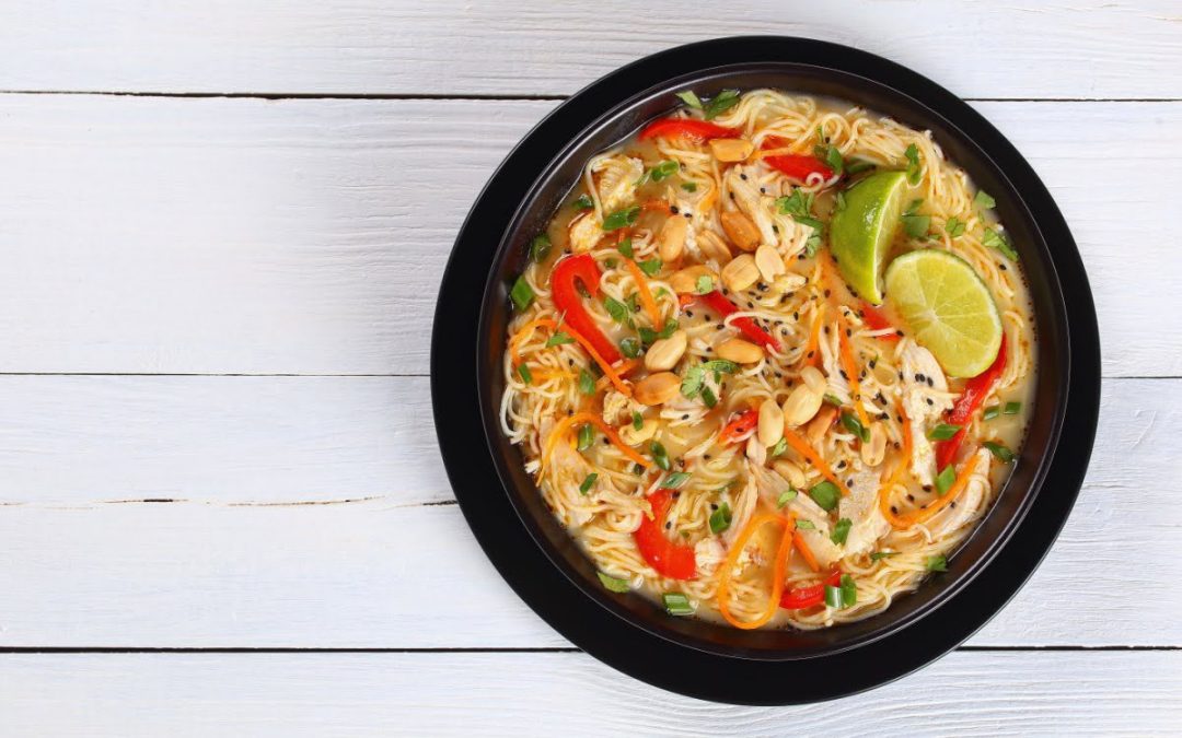 Fish Curry Recipes: Thai Red Fish Curry with Noodle