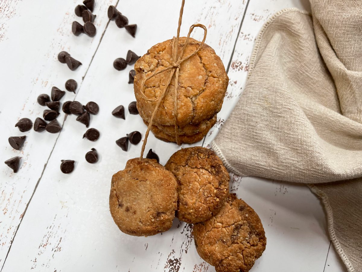 Homemade Choc Chip Cookie