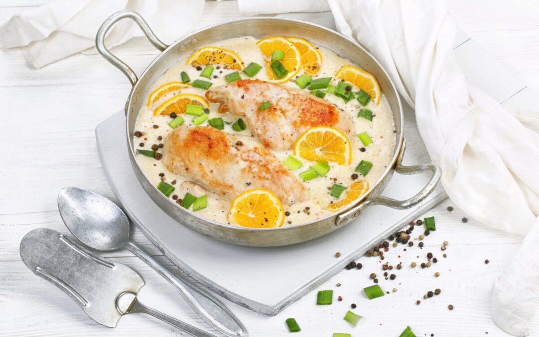 Creamy Lemon Chicken Casserole