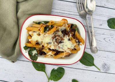 Loaded Mexican Pasta Bake