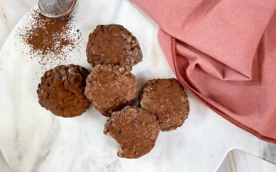 Chocolate Crackle Protein Cookie