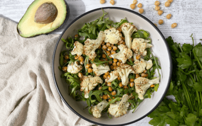 Green Goddess Chickpea & Cauliflower Salad