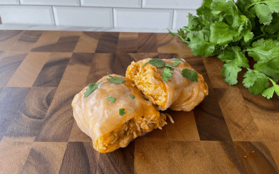 Rice Paper Butter Chicken Wrap: A Fusion of Flavour and Freshness