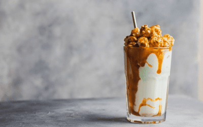 Indulgent Caramel Popcorn Thick shake: A Treat You Can Enjoy While Losing Weight