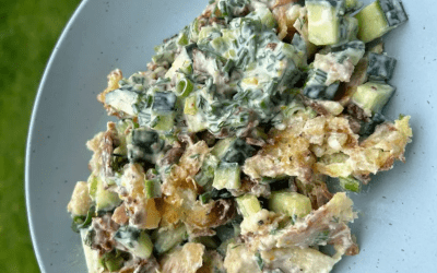 Smashed Potato Salad