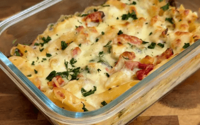 Marry Me Chicken Pasta Bake: A One-Dish Wonder