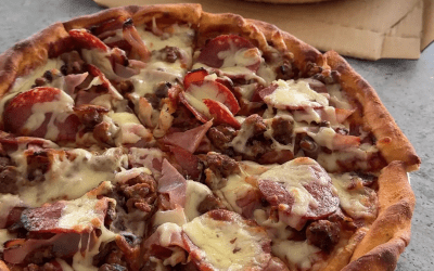 Fakeaway BBQ Meat Lovers Pizza