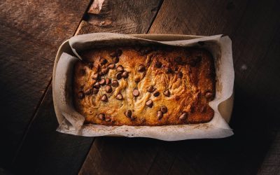 Choc Chip Protein Banana Bread