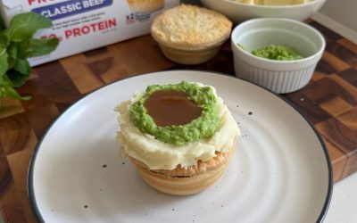 High-Protein Loaded FroPro Pie