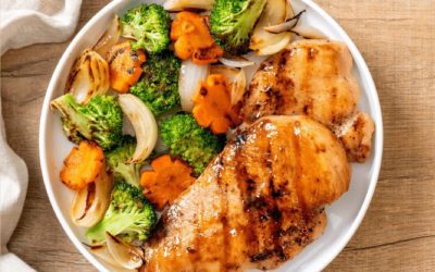 Maple & Mustard Chicken Tray Bake