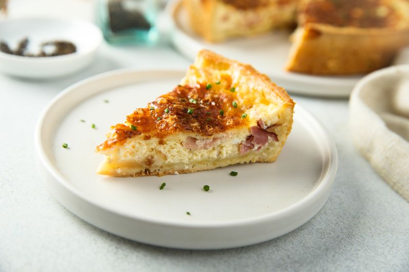 egg and bacon frittata