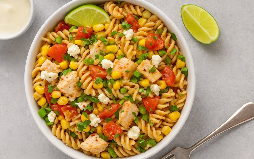 Mexican Chicken Pasta Salad