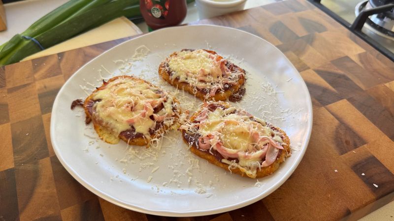 Hash Brown Parmigiana