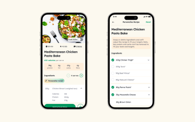 Personalise your plate with the equ app