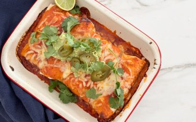 High Protein Chicken Enchilada Bake: A Healthy, Comforting Dinner You’ll Love