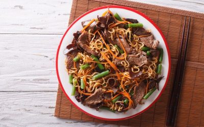 Teriyaki Beef Stir Fry with Noodles | High-Protein Weeknight Dinner