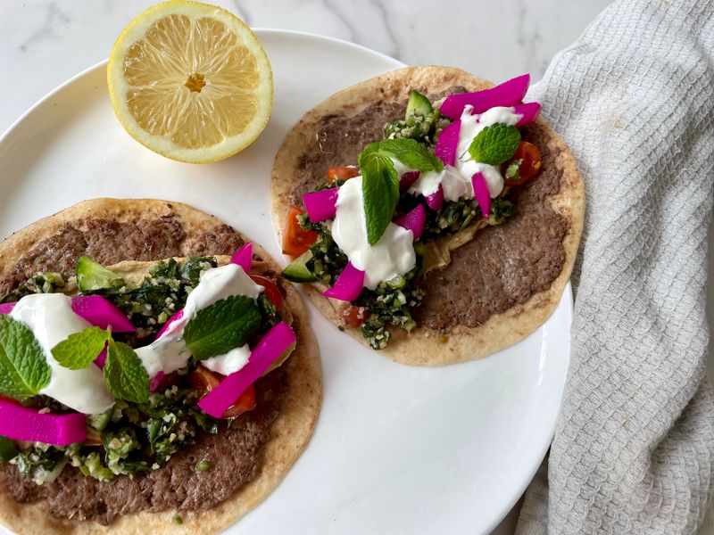 Lamb Smash Kofta Tacos