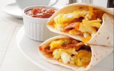 Breakfast Burrito | High-Protein Savoury Breakfast