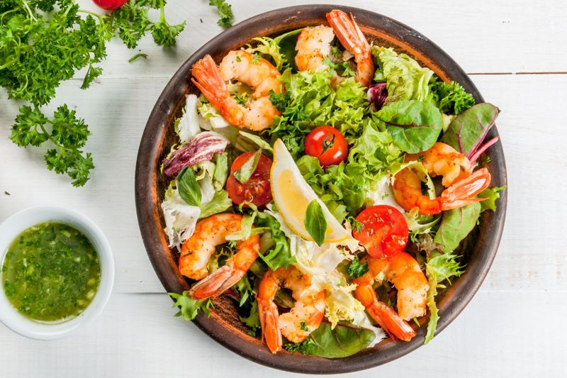 Asian Style Prawn Salad