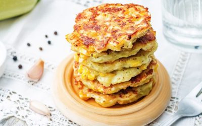 Corn Fritters with Bacon & Eggs | Hearty High-Protein Breakfast