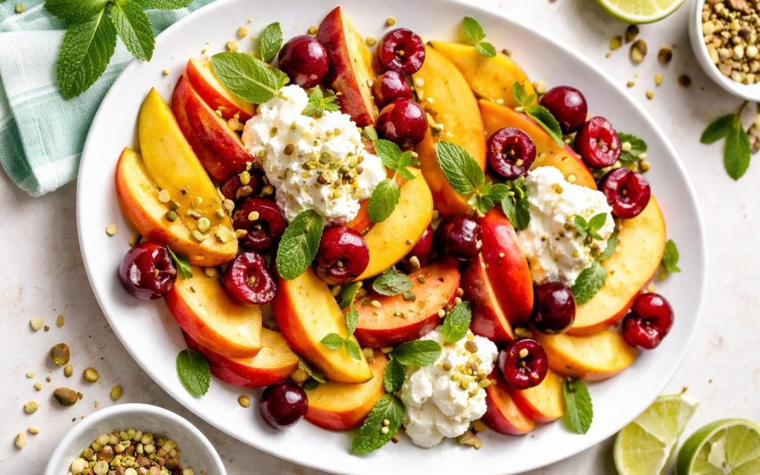 Summer Stone Fruit & Mango Salad